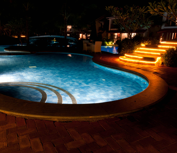 Luces de piscina: LEDs